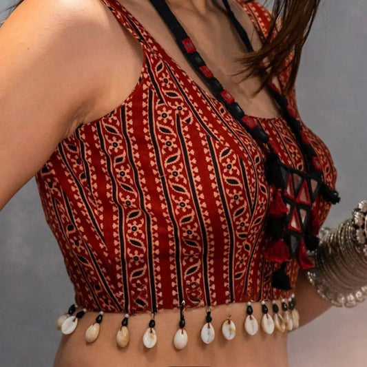 COFFEE ROCK WITH THIS PRINTED AND  KODI LACE NAVRATRI LEHENGA CHOLI